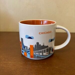 Chicago Starbucks You Are Here Collection Mug, Chicago Coffee Souvenir